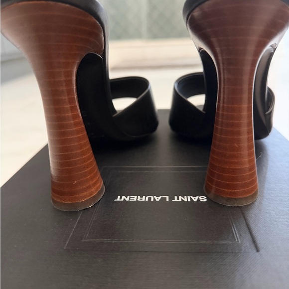 Saint Laurent Elegant Black Heels - Picture 5 of 6